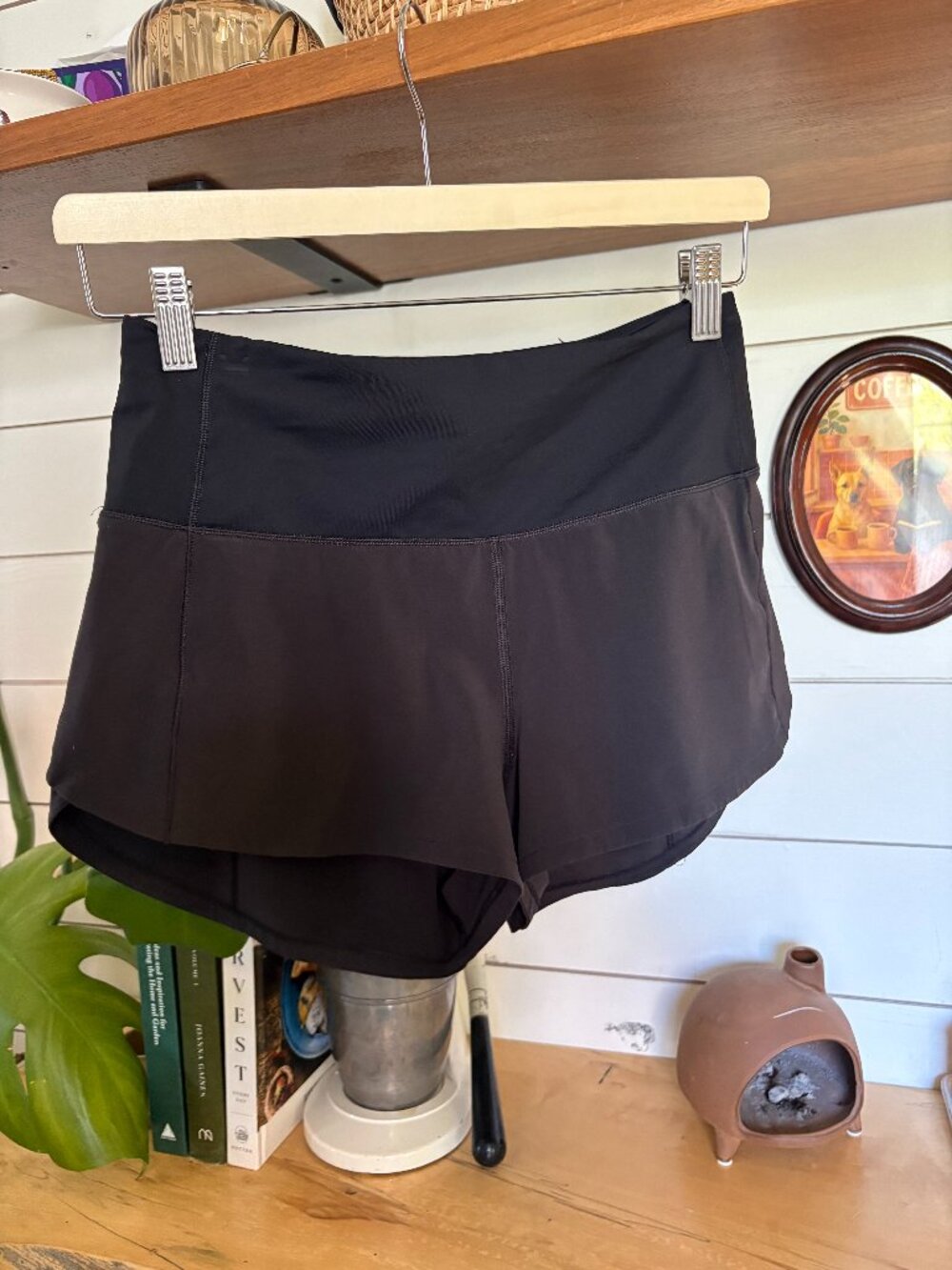 Lululemon Speed Up Running Shorts – Black – Size 4